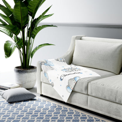 Baby Swaddle Blanket – Soft Custom Infant Swaddle Wrap