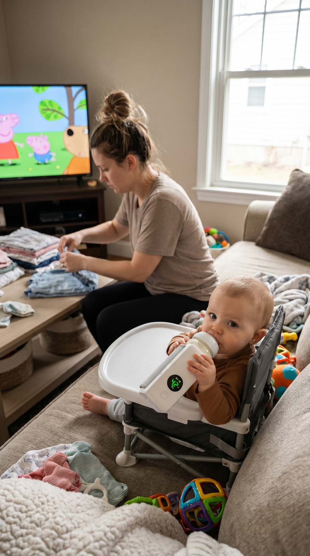 BabyHeat™ Portable Bottle Warmer with USB Heating (One Set)
