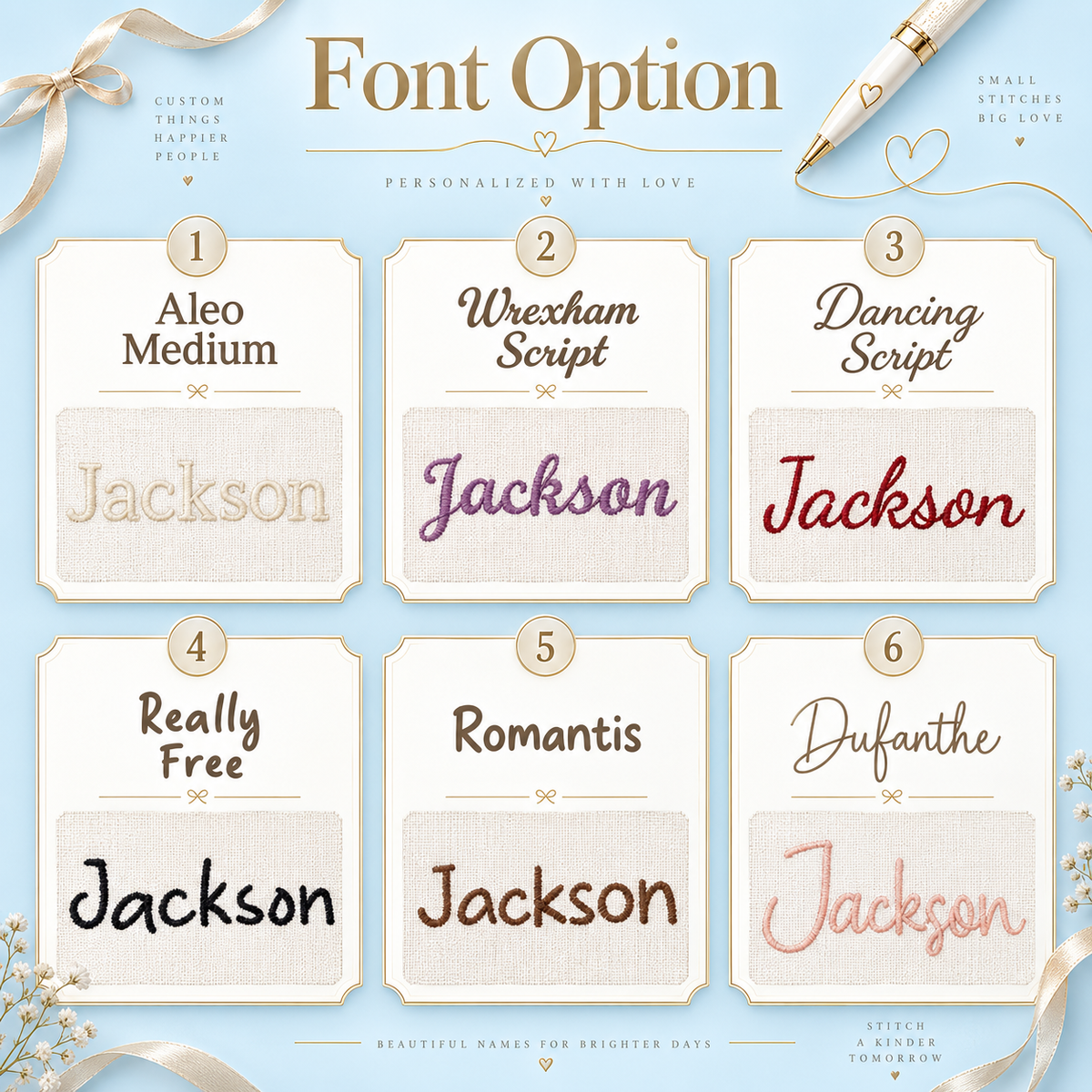 Personalized Cotton Baby Blanket with Ruffle Trim
