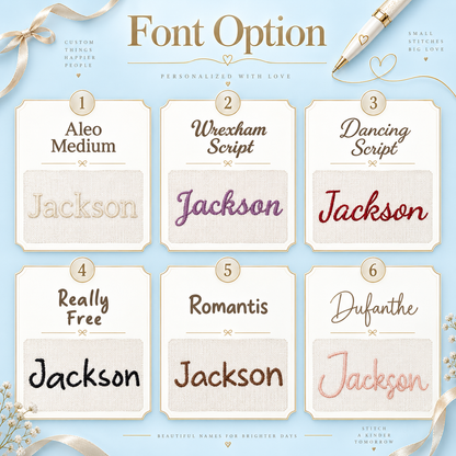 Personalized Cotton Baby Blanket with Ruffle Trim