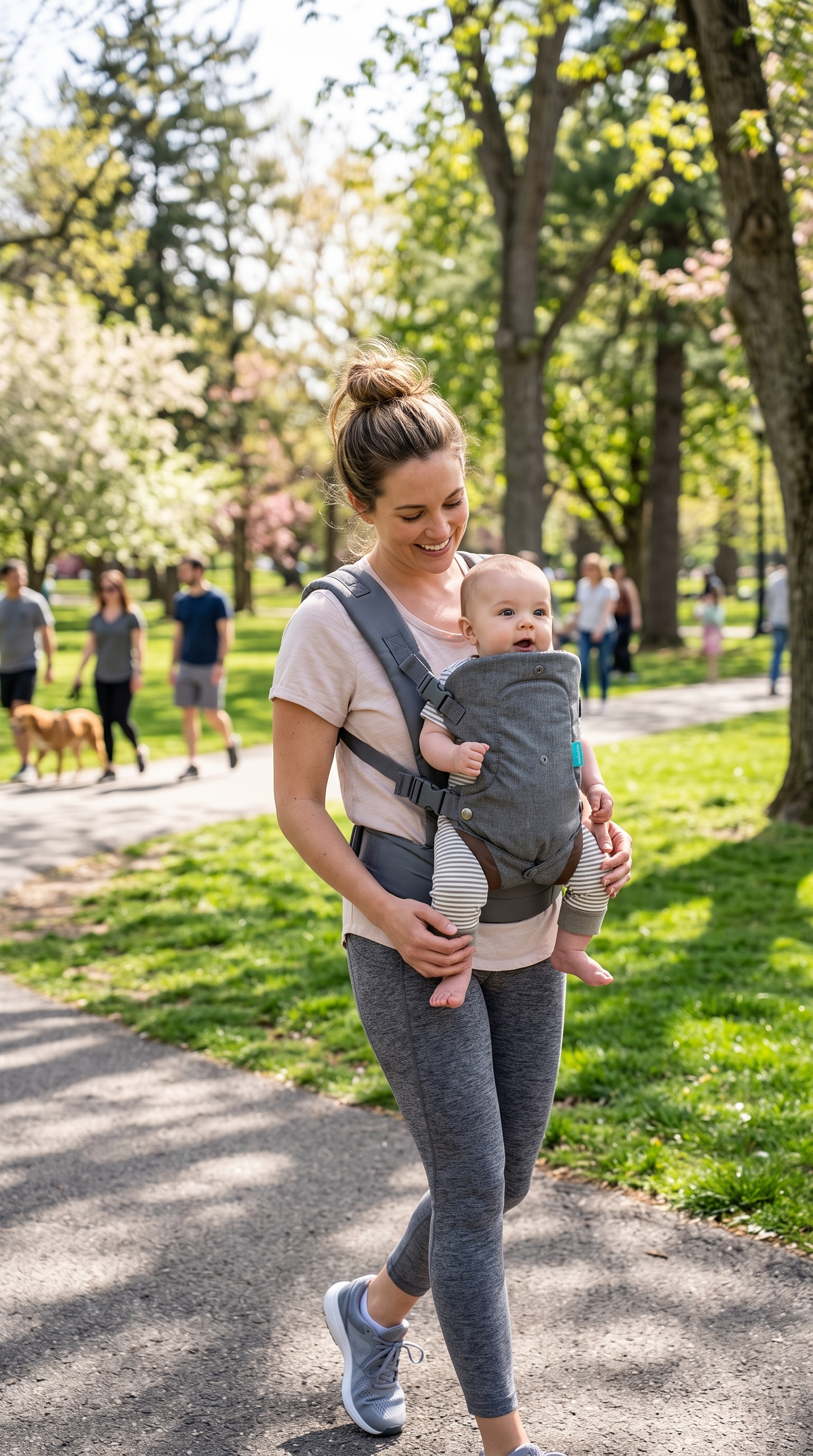 Ergonomic Baby Wrap – Soft Infant Carrier for Newborns