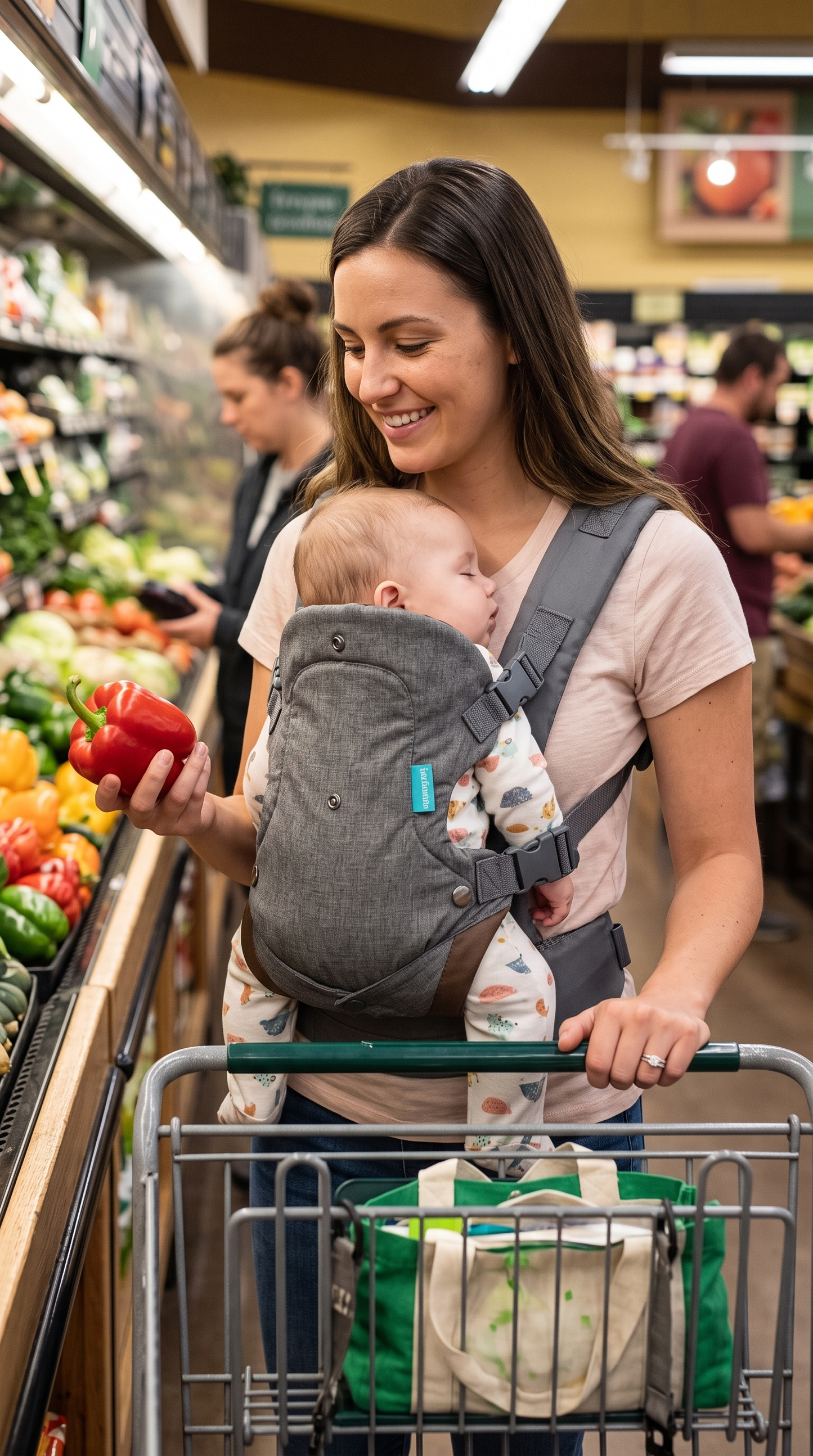 Ergonomic Baby Wrap – Soft Infant Carrier for Newborns