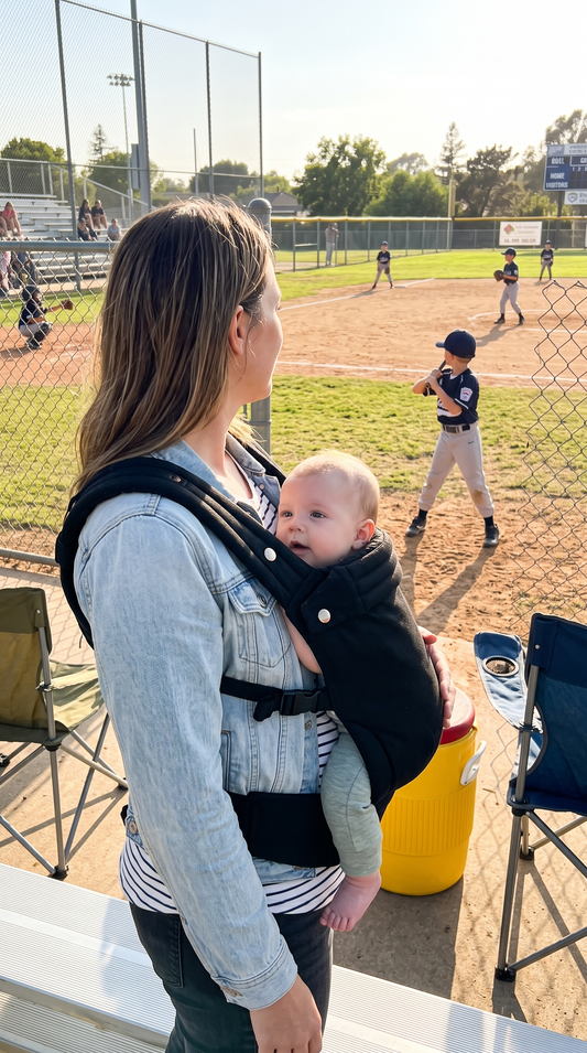 Ergonomic Soft Baby Wrap – Adjustable Infant Carrier