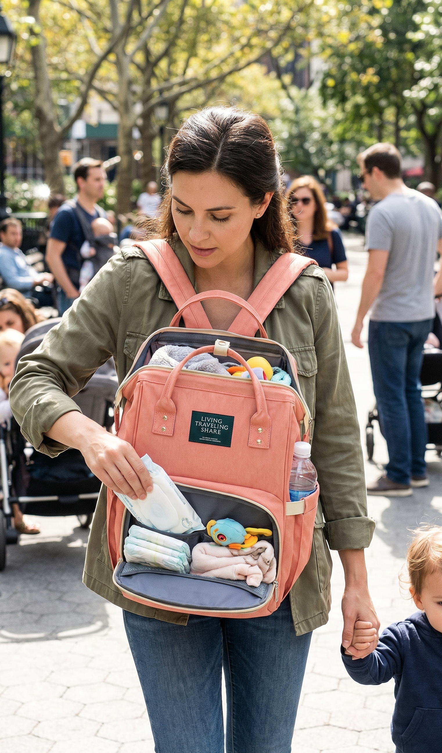 Large-Capacity Mommy Bag