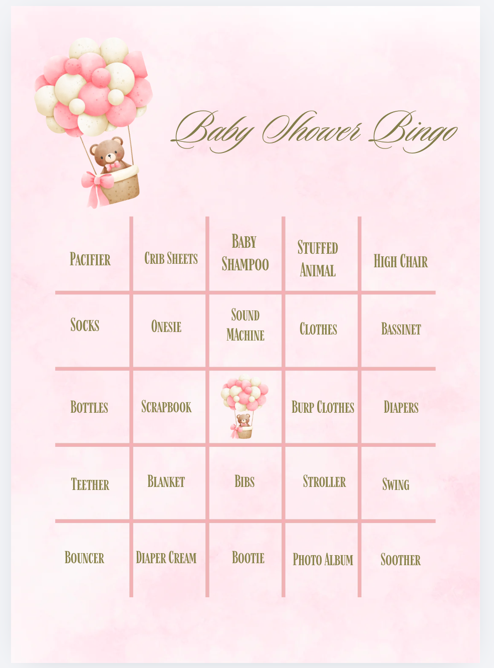The Sweetest Baby Shower Celebration Bundle