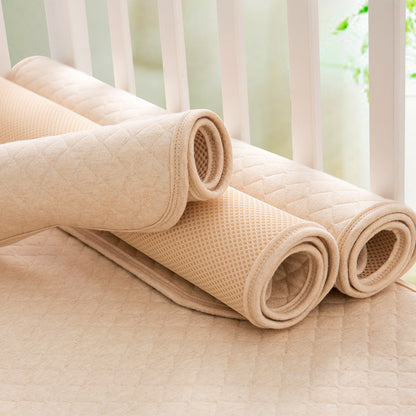 Organic Cotton 3D Waterproof Baby Diaper Pad, Washable