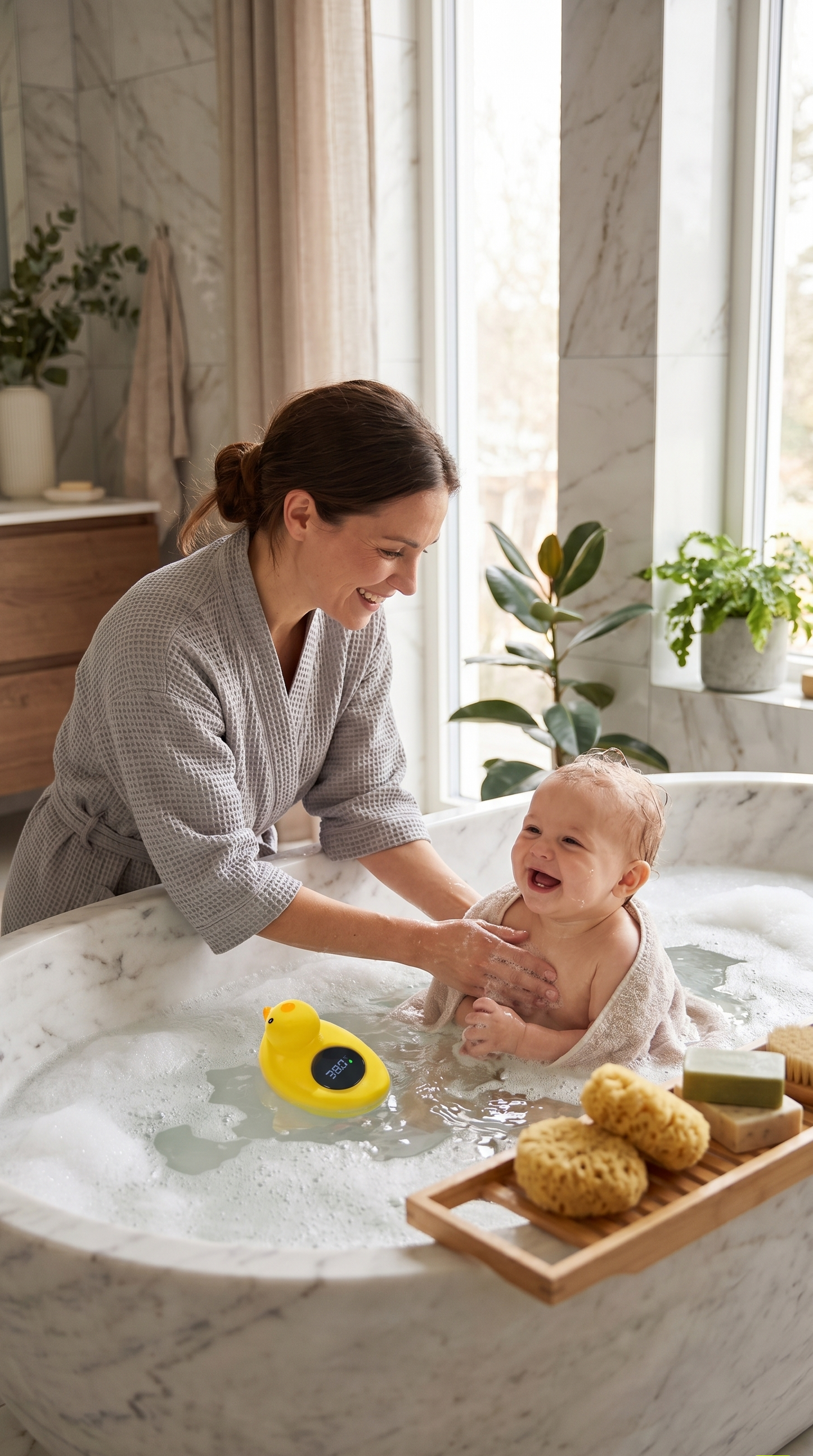 Baby Bath Thermometer Duck