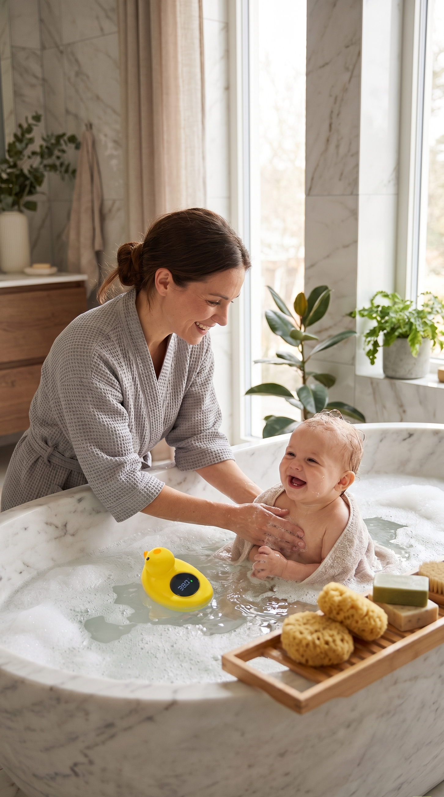 Baby Bath Thermometer Duck