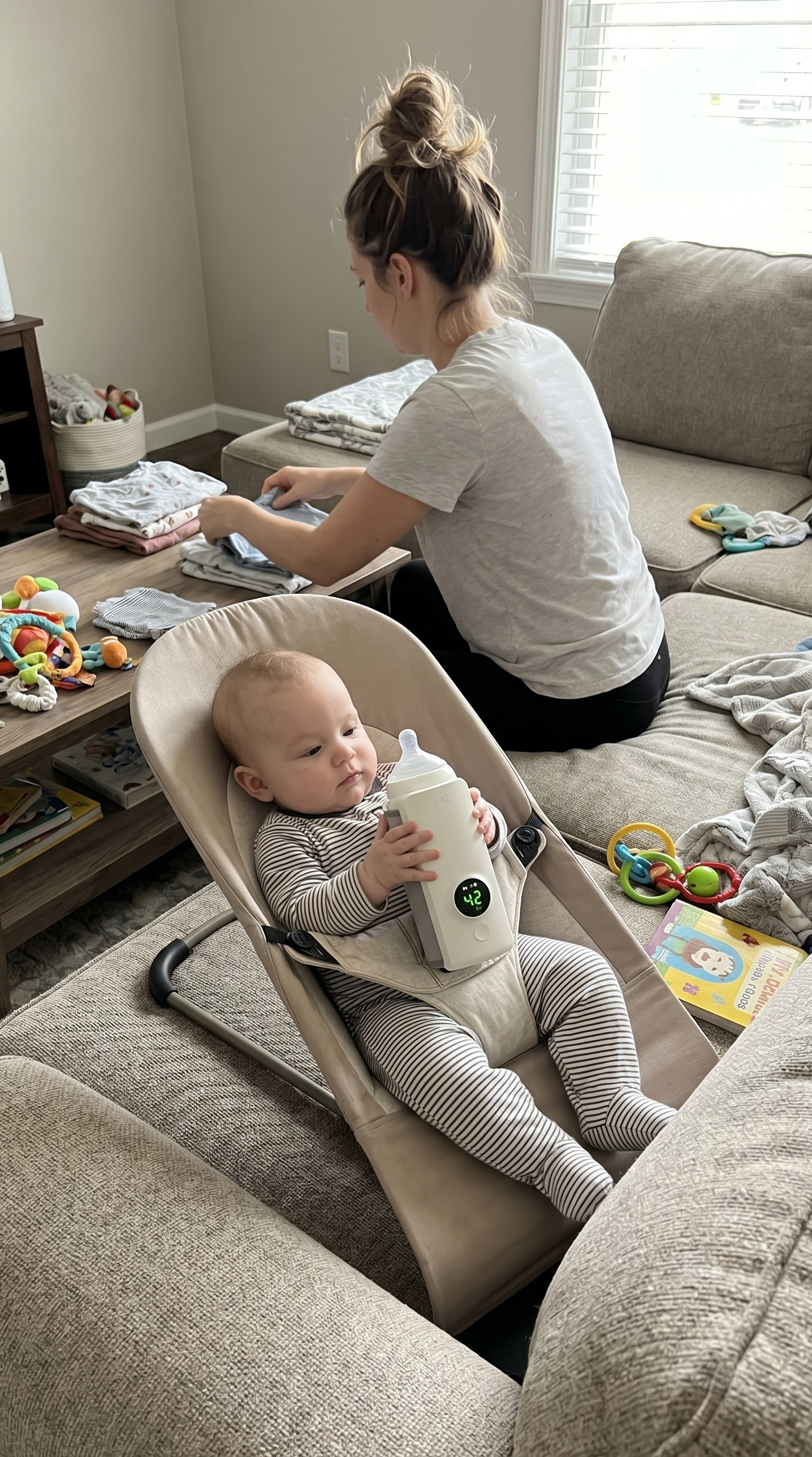 Portable Wireless Baby Bottle Warmer